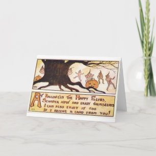 Vintage Halloween Greeting Cards Classic Posters