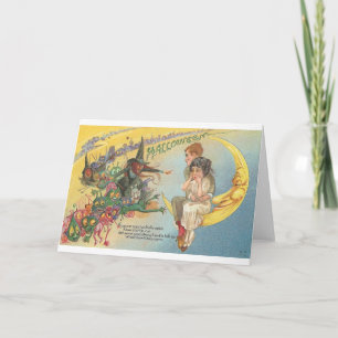 Vintage Halloween Greeting Cards Classic Posters