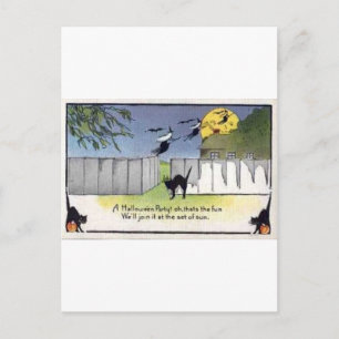 Vintage Halloween Greeting Cards Classic Posters