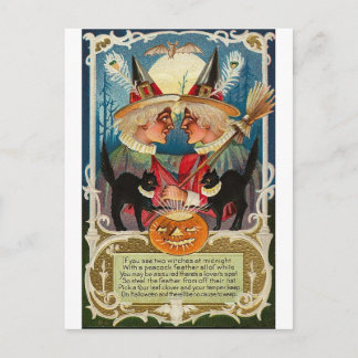 Vintage Halloween Greeting Cards Classic Posters
