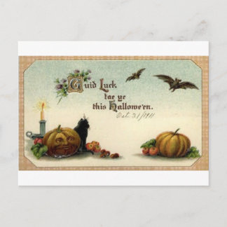 Vintage Halloween Greeting Cards Classic Posters