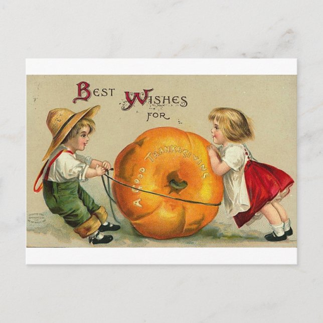 Vintage Halloween Greeting Cards Classic Posters (Front)