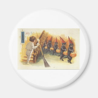 Vintage Halloween Greeting Cards Classic Posters Magnet