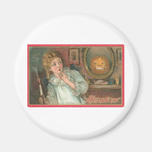 Vintage Halloween Greeting Cards Classic Posters Magnet