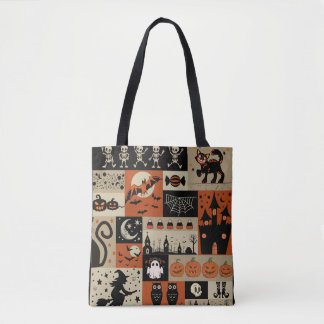 Vintage Halloween, Halloween nostalgia  Tote Bag