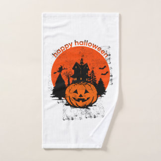 Vintage Halloween Happy Halloween 2 Hand Towel