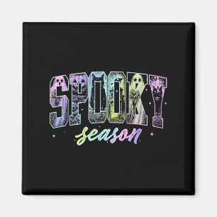 Vintage Halloween Horror Soky Season Ghost Mens Wo Magnet
