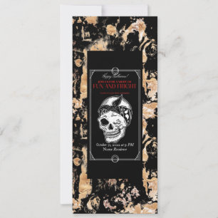 Vintage Halloween Invitation - Costume Party