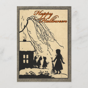 Vintage Halloween Invitations