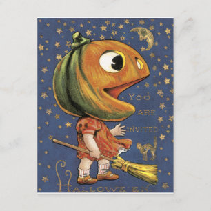 Vintage Halloween Invitations