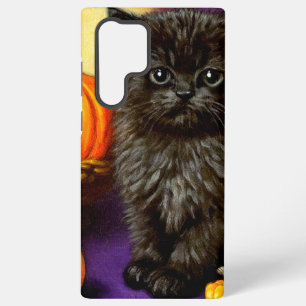 Vintage Halloween Kitten Samsung Galaxy Case