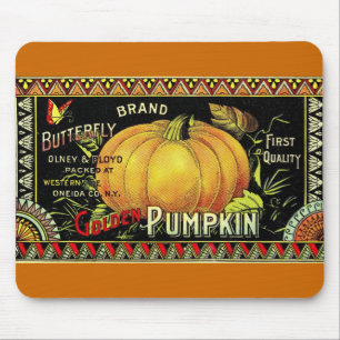 Vintage Halloween Mouse Mat