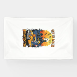 Vintage Halloween Movie Banner