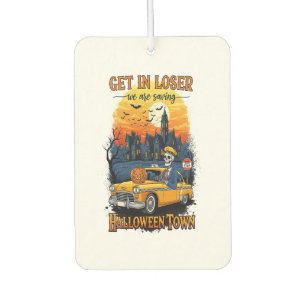 Vintage Halloween Movie Car Air Freshener