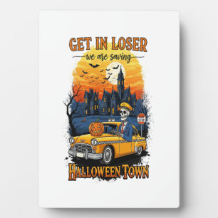 Vintage Halloween Movie Plaque