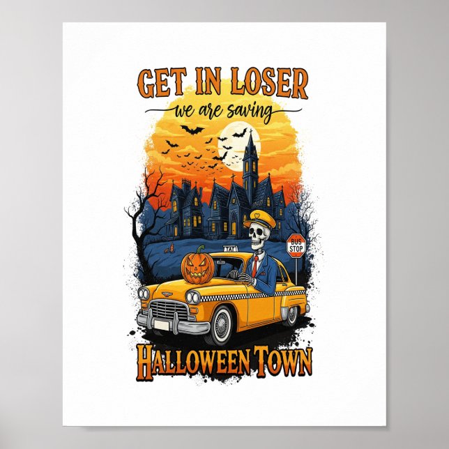 Vintage Halloween Movie Poster (Front)