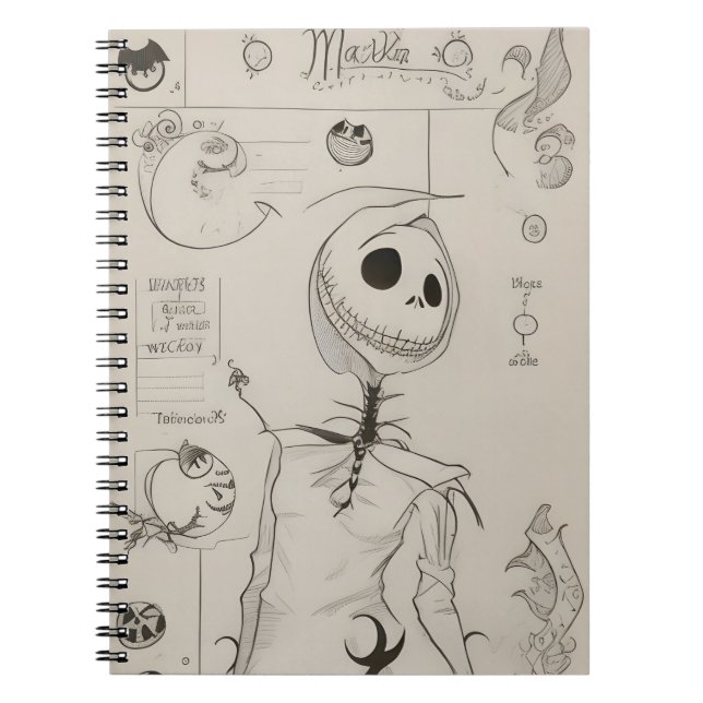 vintage halloween notebook (Front)