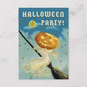 Vintage Halloween Party Invitation