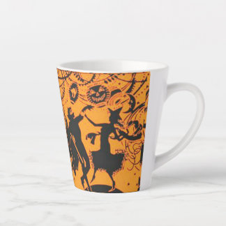 Vintage Halloween Party Latte Mug