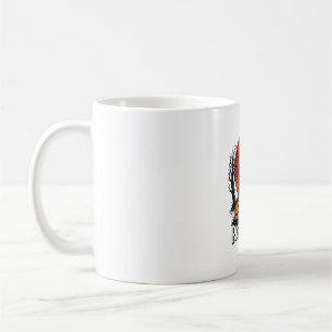 Vintage Halloween Party Time Ghost Pumpkin Shirt_1 Coffee Mug