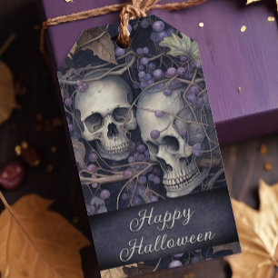 Vintage Halloween Pop By Gift Tags
