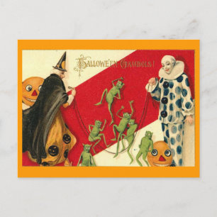Vintage Halloween Postcard