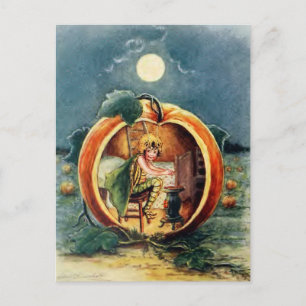 Vintage Halloween Postcard