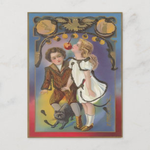Vintage Halloween Postcard