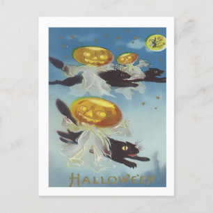 Vintage Halloween Postcard