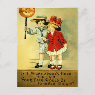 Vintage Halloween Postcard