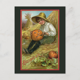 Vintage Halloween Postcard