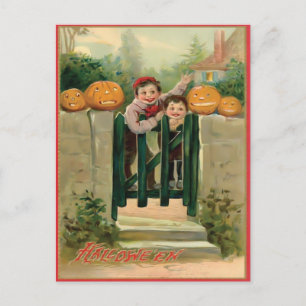 Vintage Halloween Postcard