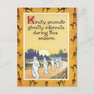 Vintage Halloween Postcard