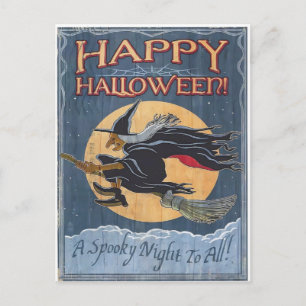 Vintage Halloween Postcard