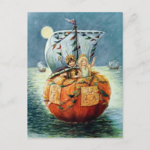 Vintage Halloween Postcard