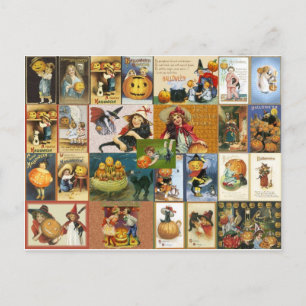 Vintage Halloween Postcard