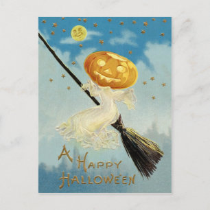 Vintage Halloween Postcard