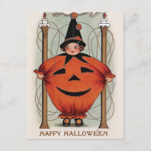 Vintage Halloween Postcard