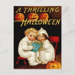 Vintage Halloween Postcard