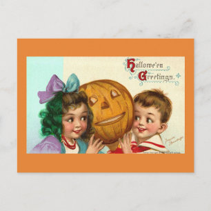 Vintage Halloween Postcard