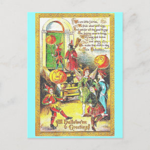 Vintage Halloween Postcard