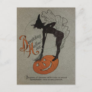 Vintage Halloween Postcard