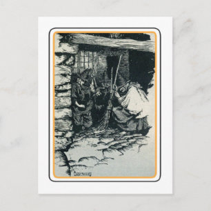 Vintage Halloween Postcard