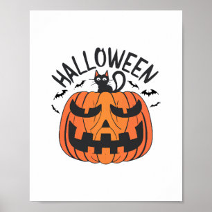 Vintage Halloween Poster