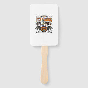 Vintage Halloween Pumpkin Bat Typography Shirt Des Hand Fan