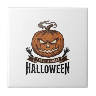 Vintage Halloween Pumpkin Gothic Shirt Design_1 Tile
