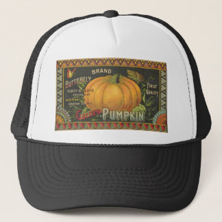 Vintage Halloween Pumpkin Hat