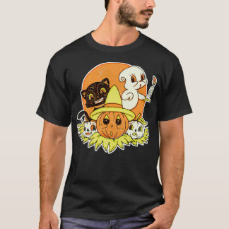 Vintage Halloween Pumpkin Patch T-Shirt