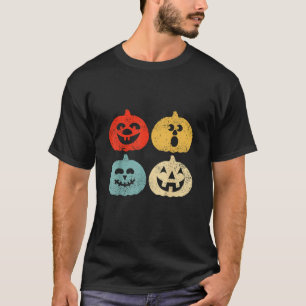 Vintage Halloween Pumpkin Women, Men, Kids, Funny  T-Shirt