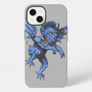 Vintage Halloween, Scary Evil Gargoyle Demon iPhone 13 Case